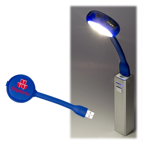 USB Flex Light 4 Port Hub