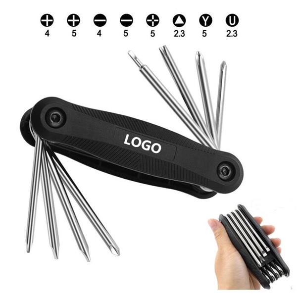 8 in 1 Folding Screwdriver Set