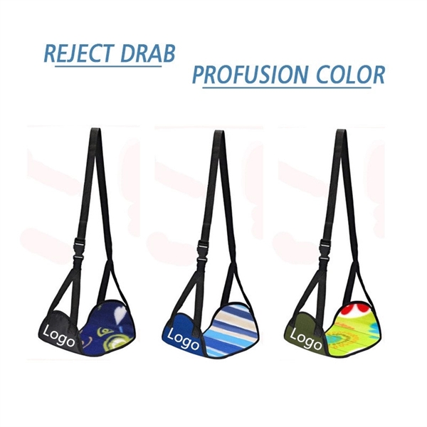Travel Foot Rest Hammock for Flight Bus Train Office
