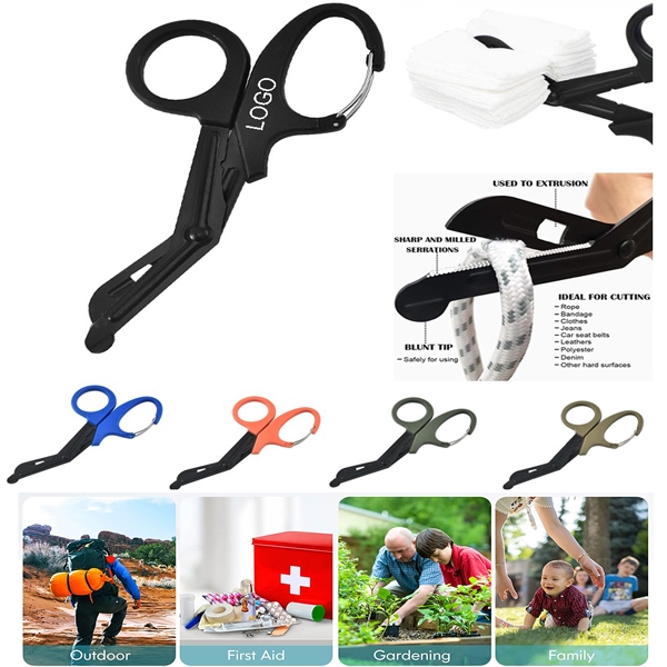 EMT Trauma Shears W Carabiner