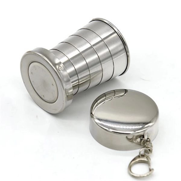 Stainless Steel Folding Retractable Cup