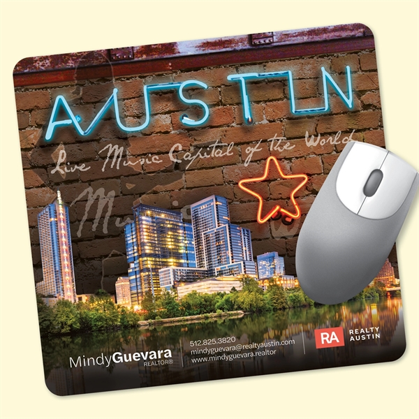 Vynex® DuraTec® 7.5" x 8" x 1/16" Hard Surface Mouse Pad