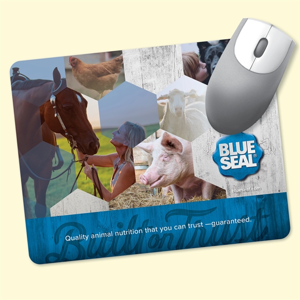 Vynex® DuraTec® 7" x 9" x 1/16" Hard Surface Mouse Pad
