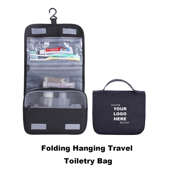Folding Hanging Travel Toiletry Bag