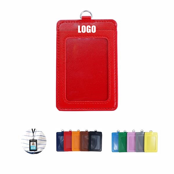 PU Trade Show Badge Holder