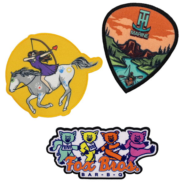 Pin Pointe Embroidered Full Color Patch