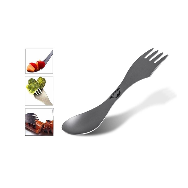 3 in 1 Stainless Steel Sporks