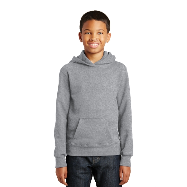 Port & Co Youth Fan Favorite Fleece Pullover Hooded Sweat...