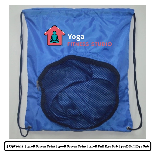 Full Sublimation Polyester Drawstring Bag