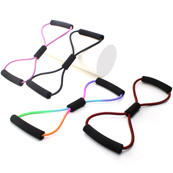 Figure 8 Resistance Band Workout Fitness Exercise