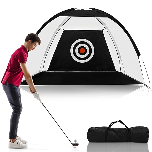 6.6 x 4.6ft Golf Hitting Training Aids Nets with Target