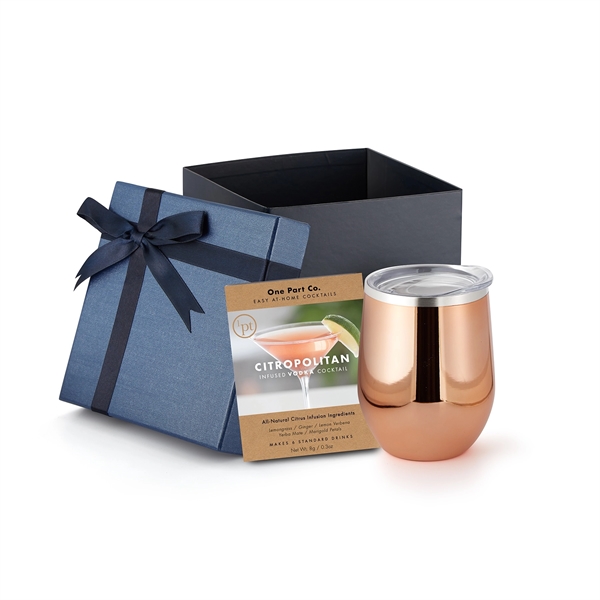 12 oz. tumbler and Citropolitan Infusion mix in gift box
