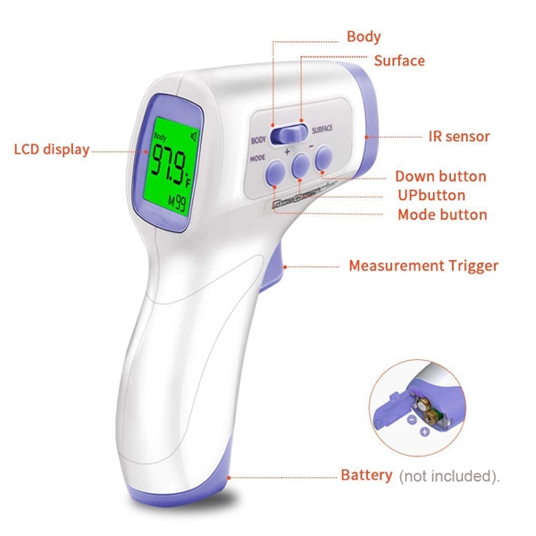 Digital Infrared Non- Touch Forehead Thermometer
