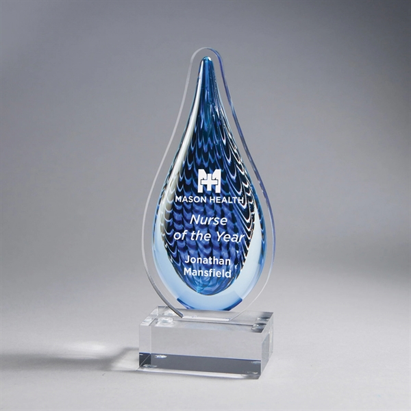 Blue Acrylic Color Drops, Small