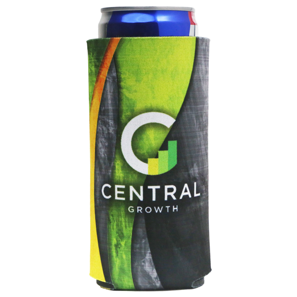 BEST 12 oz Slim Full Color Can Cooler