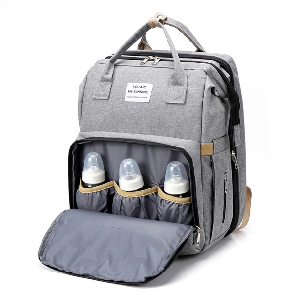 Portable Folding Crib Diaper Backpack