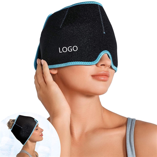Migraine Ice Head Wrap For Headache Relief Hat
