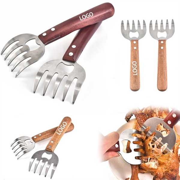 Meat Separator with Wood Handle