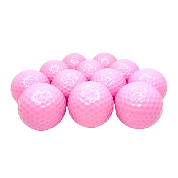 Light Pink Golf Balls