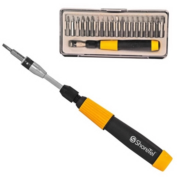 Screwdriver Set with Extension Bit