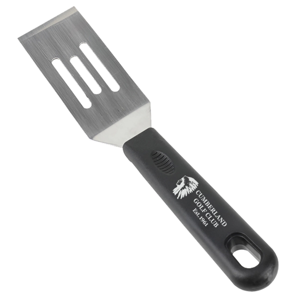 Black Handle Slotted Cookie Server