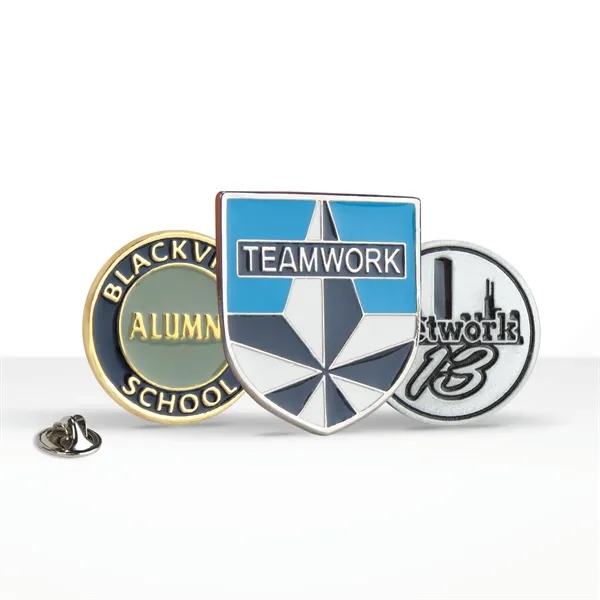 Soft Enamel Lapel Pin - Made in Canada  (1" in)