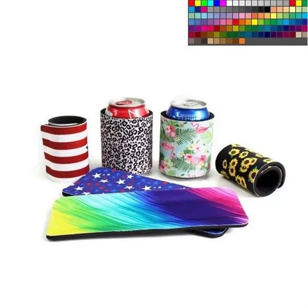 Neoprene Slap Wrap Beer Can koozies