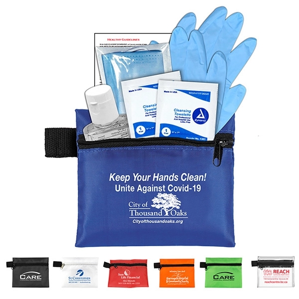 TETHYS 6 Piece "Take Everywhere" First Aid Protection Pack