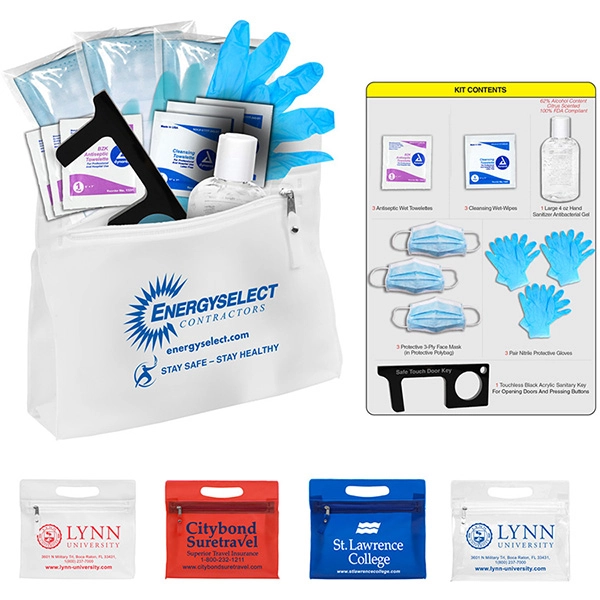 Ilene 14 Piece First Aid Carry ALL Kit inserted into Zipper
