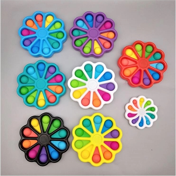 Flower  Sensory Simple Dimple Fidget Toy