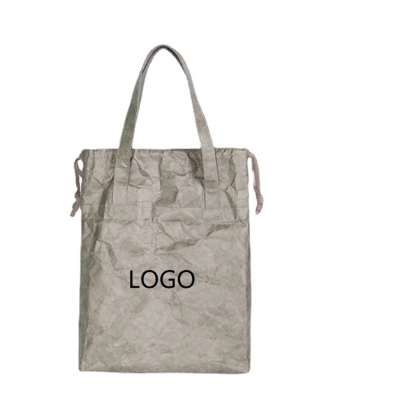 Lightweight Tyvek DuPont Paper Reusable Tote Bag
