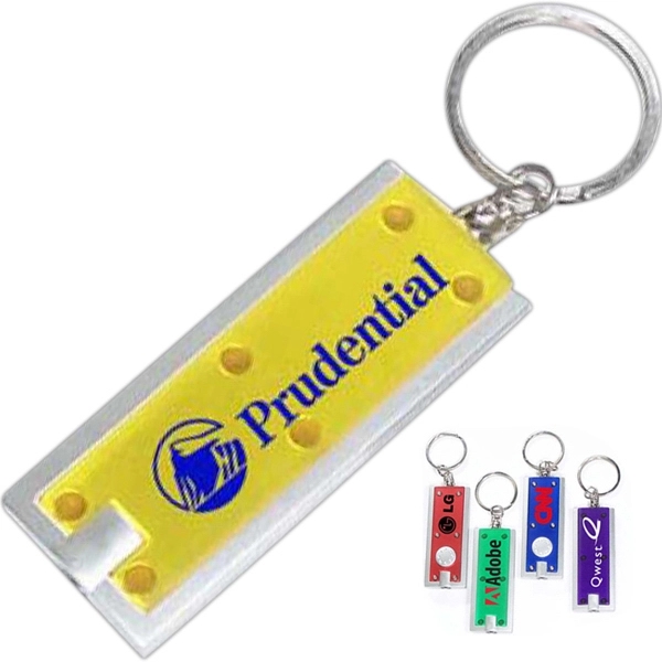 LED Flashlight with Keychain