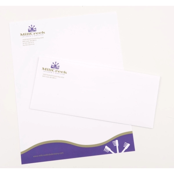 Letterhead And #10 Envelopes (Full Color/ Blank)