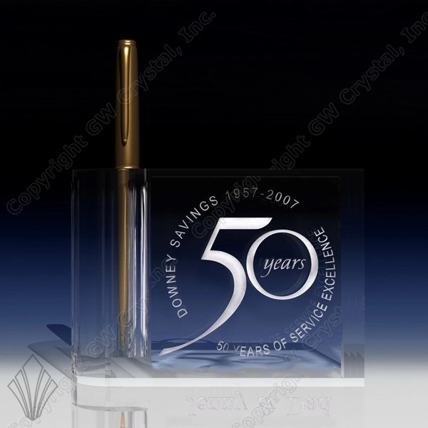 Crystal Pen Holders & Flower Vases