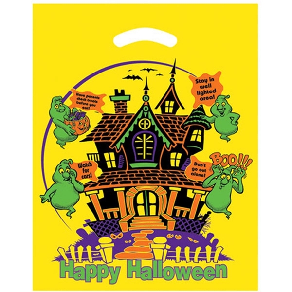 Halloween Plastic Die Cut - Haunted House