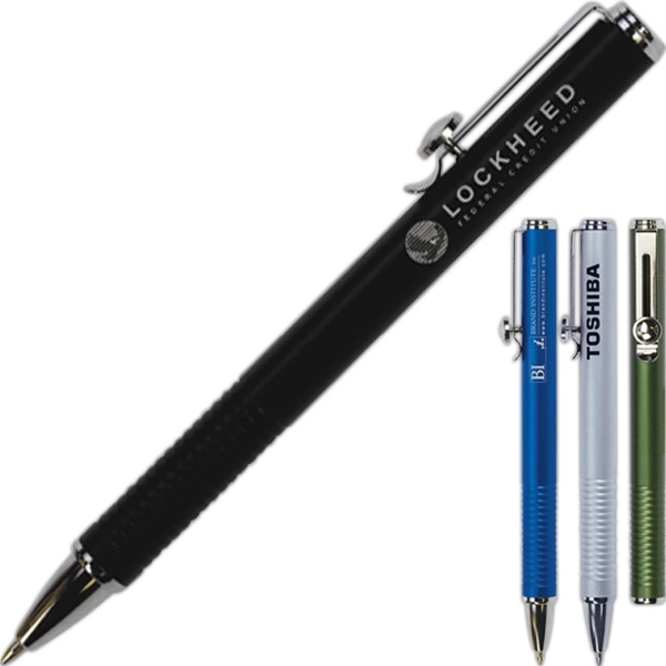 Clippenger Metal Retractable Ballpoint Pen