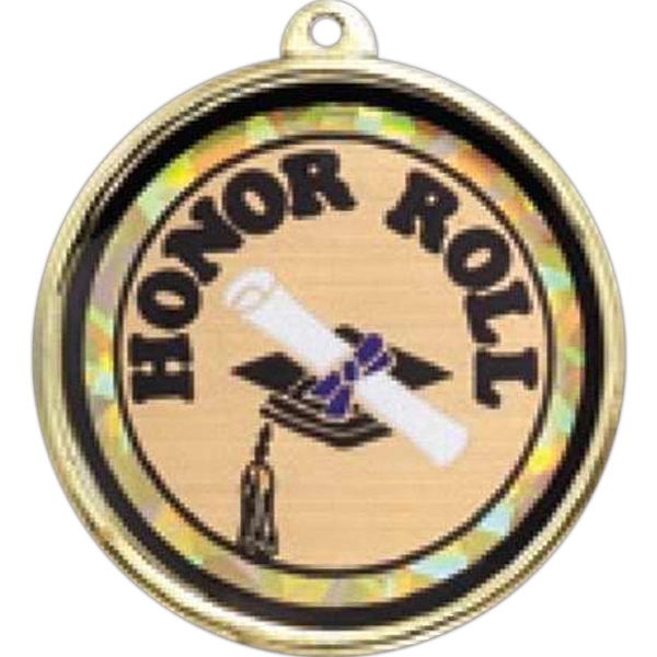 Honor Roll Neck Ribbon with Medal