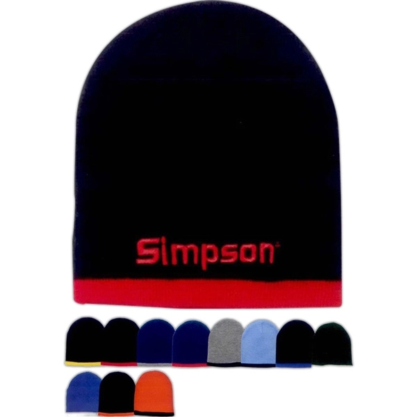 Two Color Beanie