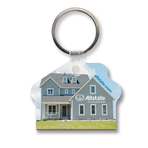 Key Tag - House - Full Color