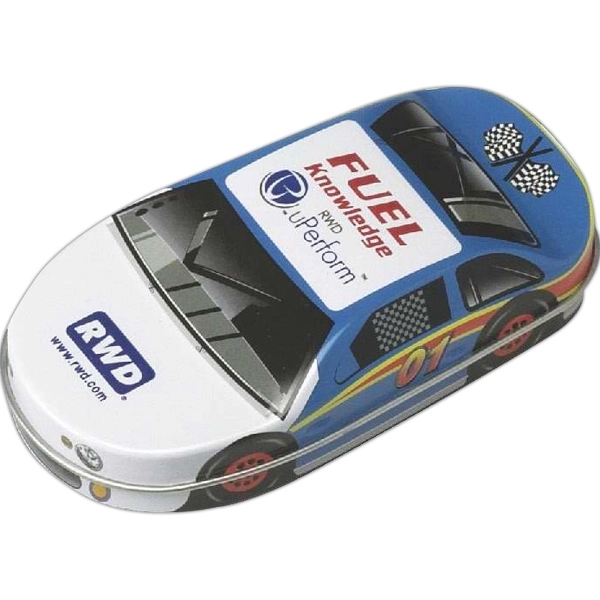 Race Car Tin Filled with MicroMints®