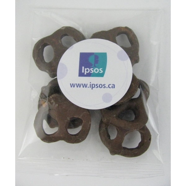 1oz. Milk Chocolate Mini Pretzels Goody Bag
