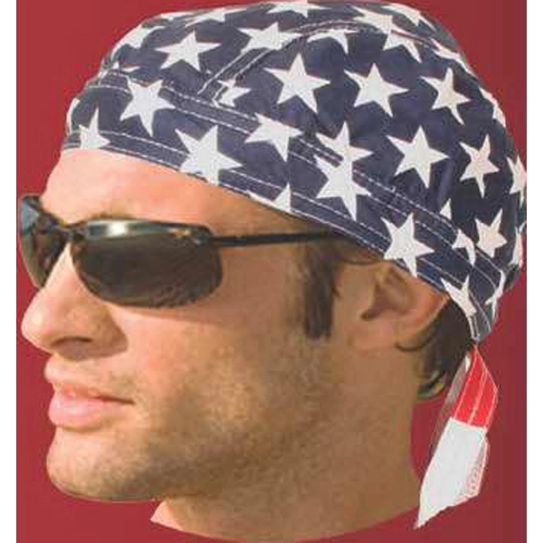 American Flag Head Wrap Bandanna