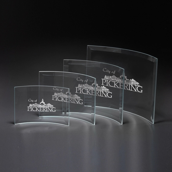 Crescent Medium Glass Award