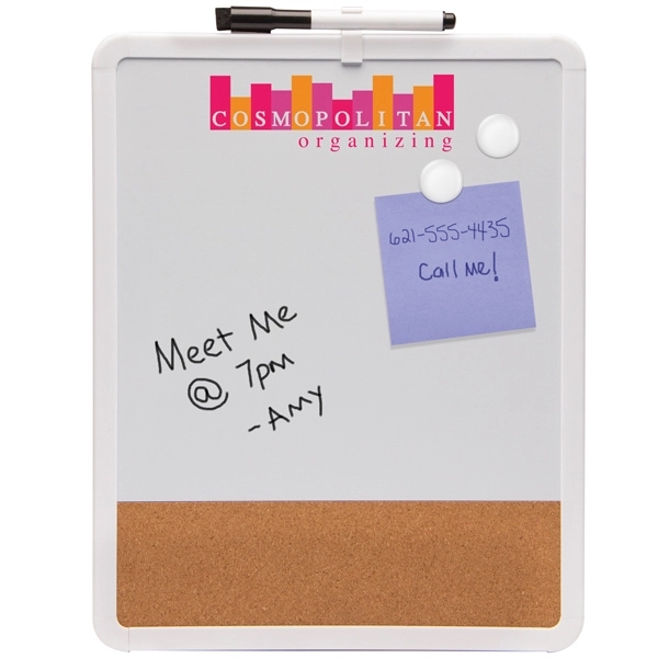Magnetic Dry Erase and Cork Board