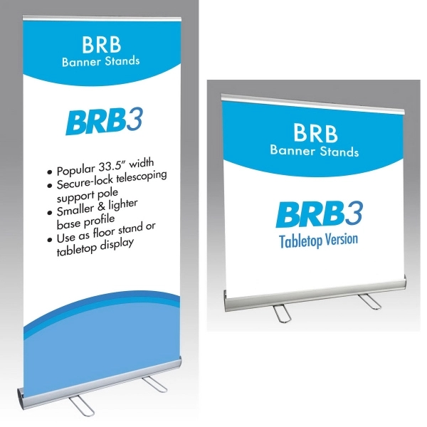 Expo Ready Banner Stand W Vinyl Banner And Carry Bag
