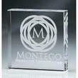 Freestanding Lucite Block