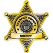 Die Cut Sheriff's Badge Shape Roll Paper Label
