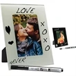 Glass Picture Frame/Marker for Writing Personalized Messages