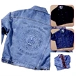 Embossed Denim Jacket