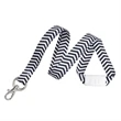 Black Zig Zag Lanyard